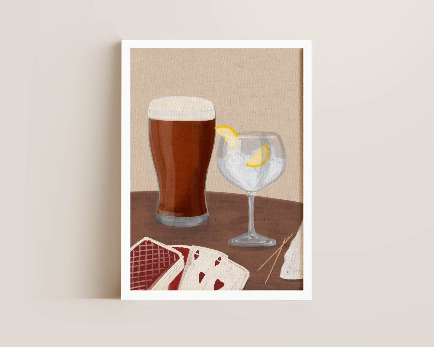 Ale & G&T Date Night Print