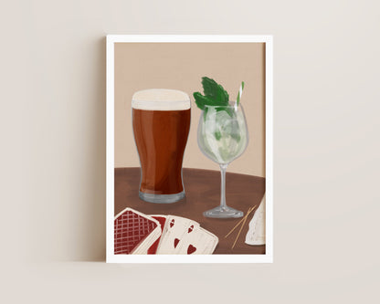 Ale & Hugo Spritz Date Night Print
