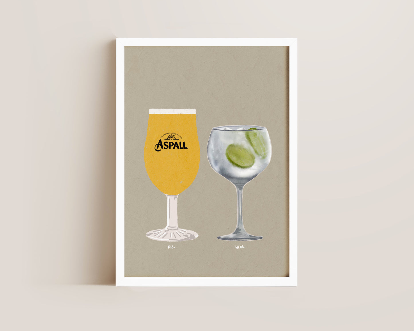 Aspall & G&T Print