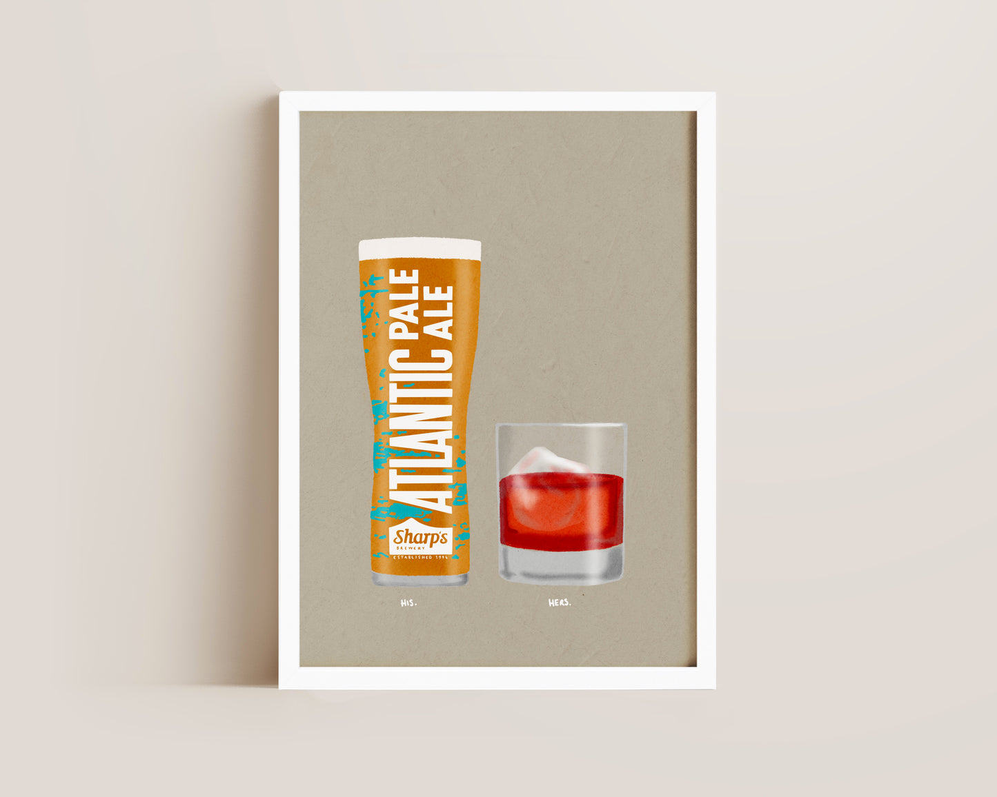 Atlantic Pale Ale & Negroni Print
