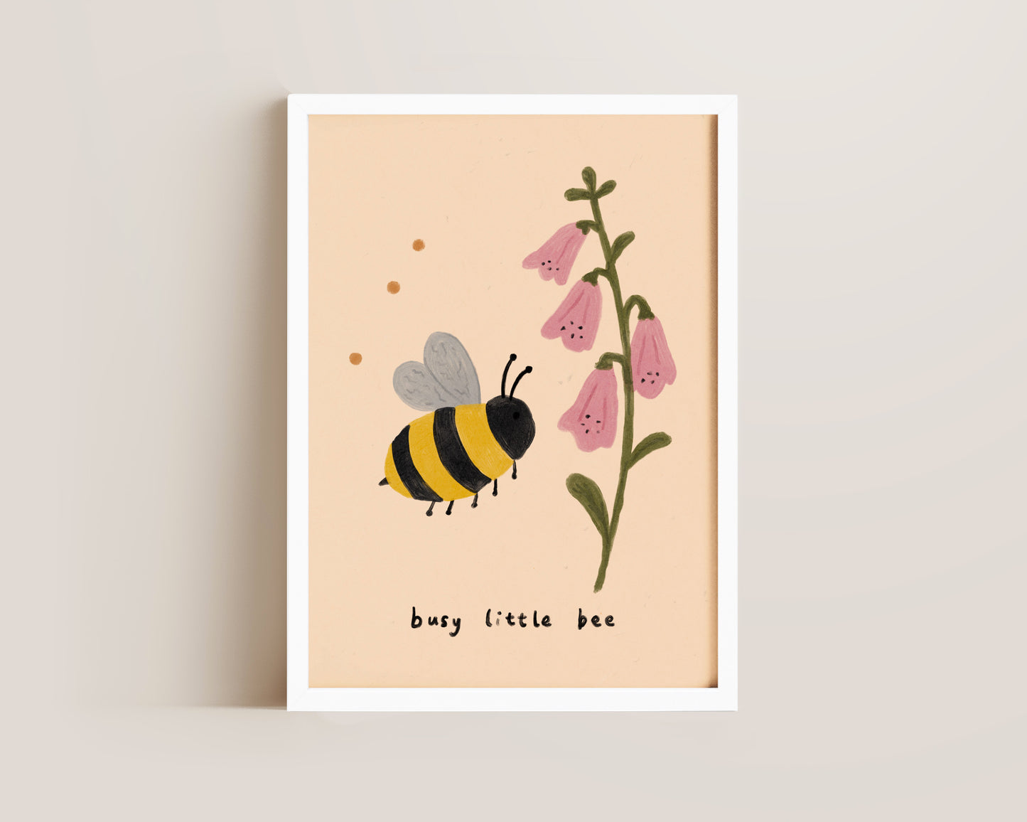 Busy Little Bee Print