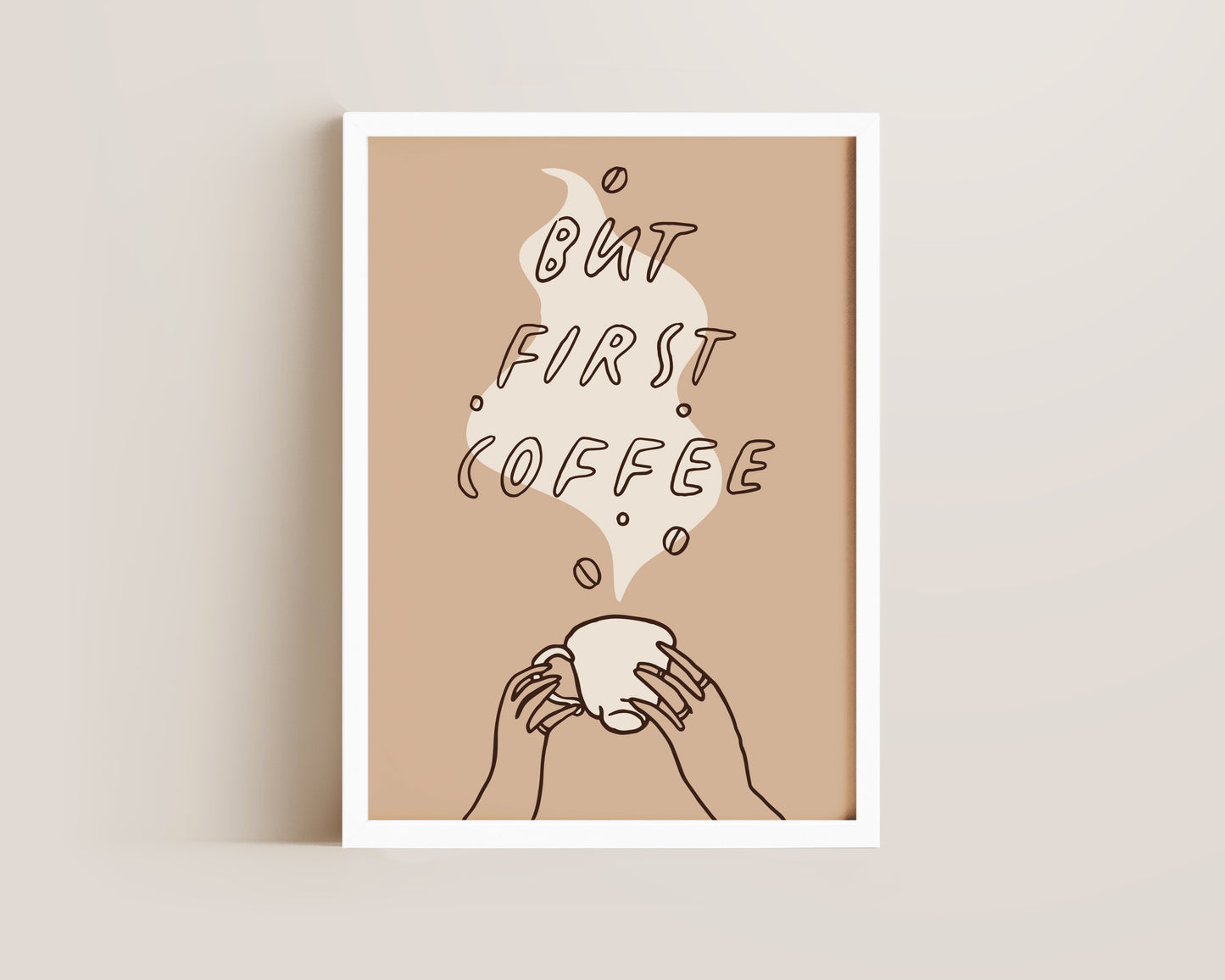 But First Coffee Print
