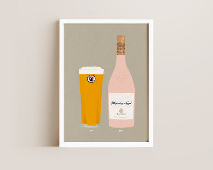 Camden Hells & Whispering Angel Print