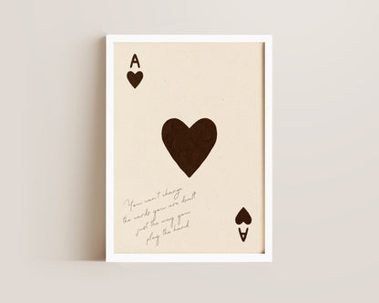 Cards You Are Dealt Print