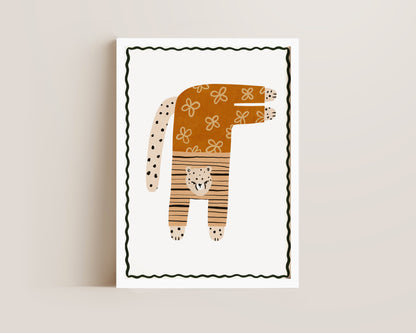 Chilling Cheetah Print