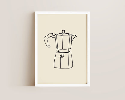 Coffee Pot Print