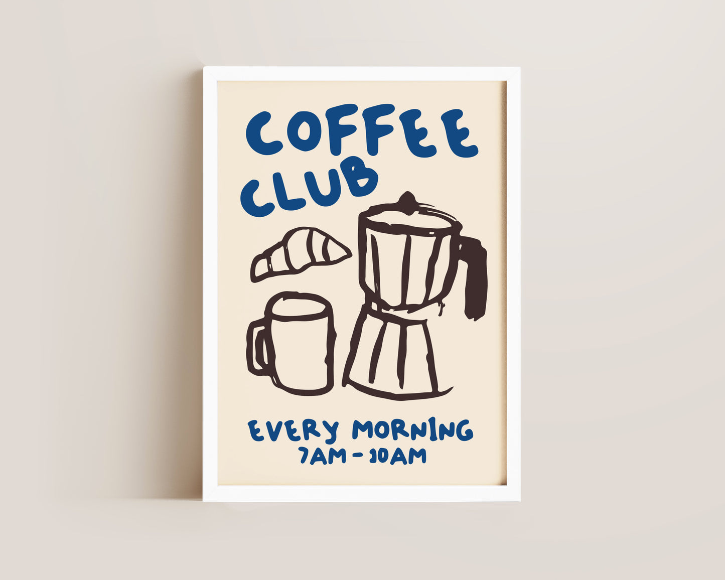 Coffee Club Print