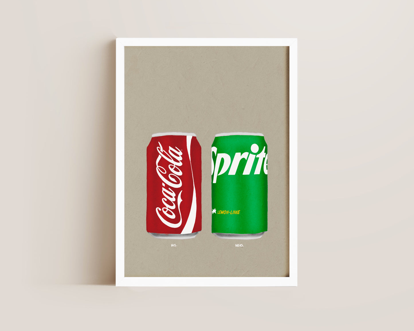 Coke & Sprite Print