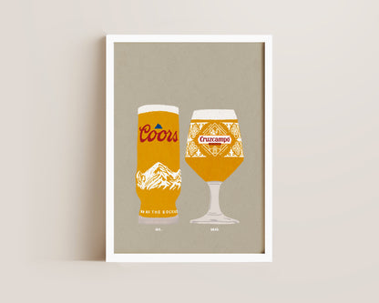 Coors & Cruzcampo Print
