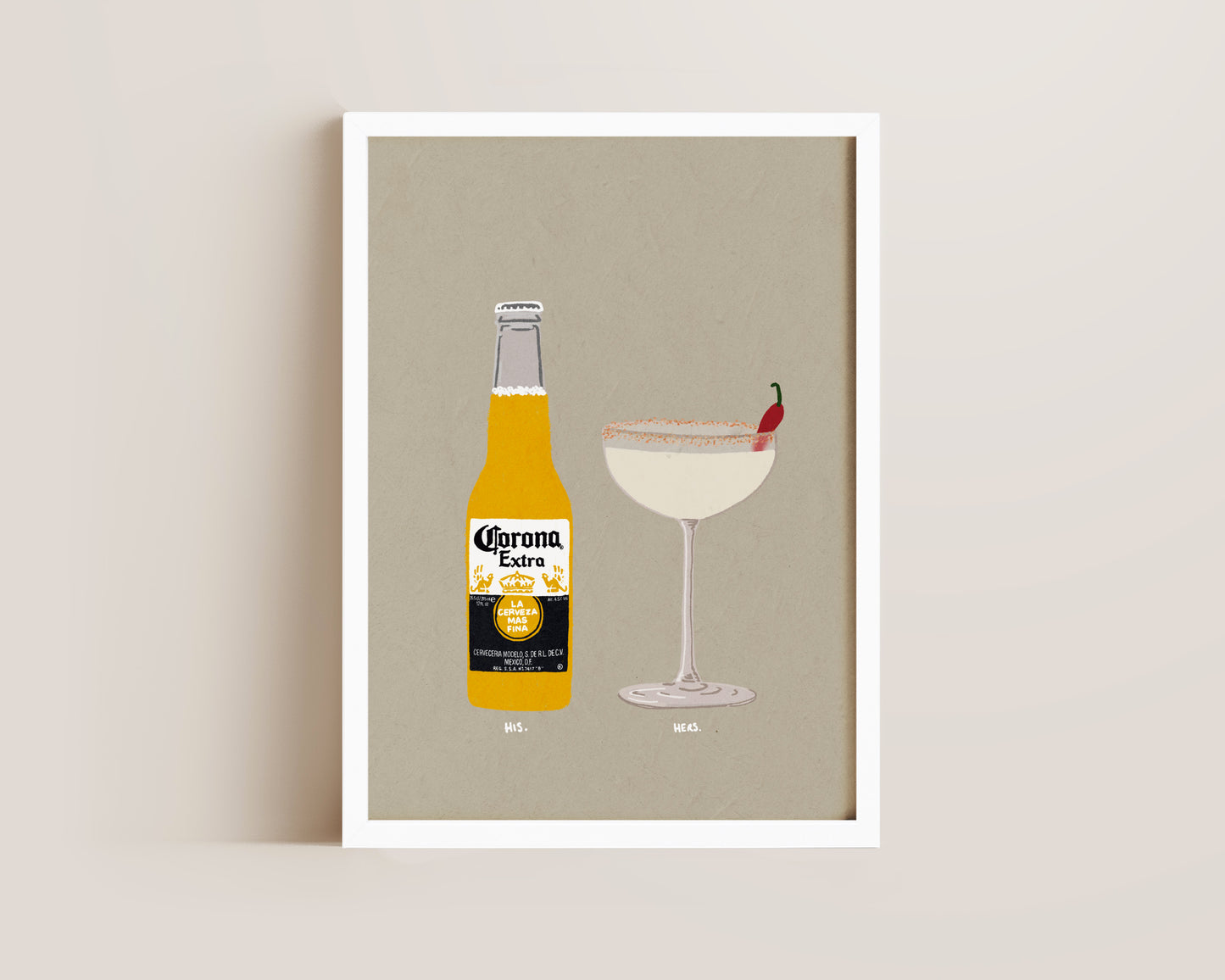 Corona & Spicy Marg Print