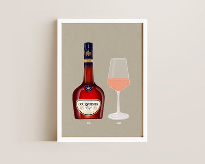 Courvoisier & Rose Print