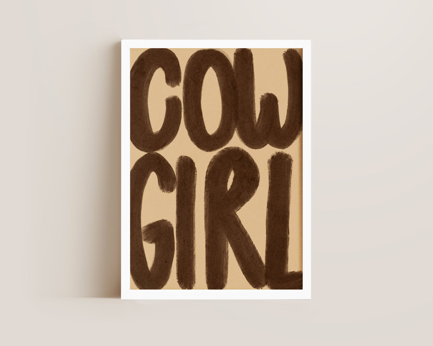 Cowgirl Print