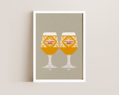 Cruzcampo & Cruzcampo Print