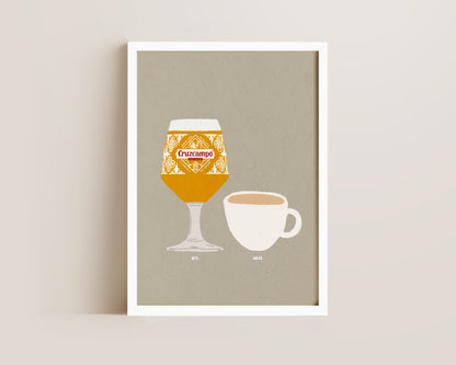 Cruzcampo & Cup Of Tea Print
