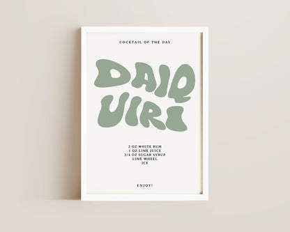 Daiquiri Recipe Print
