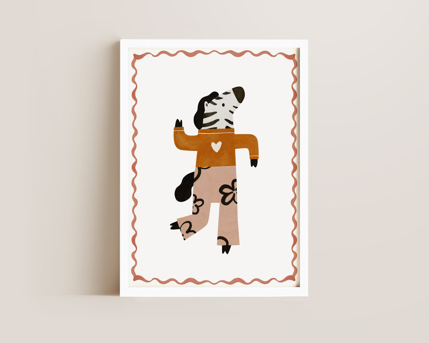 Dancing Zebra Print