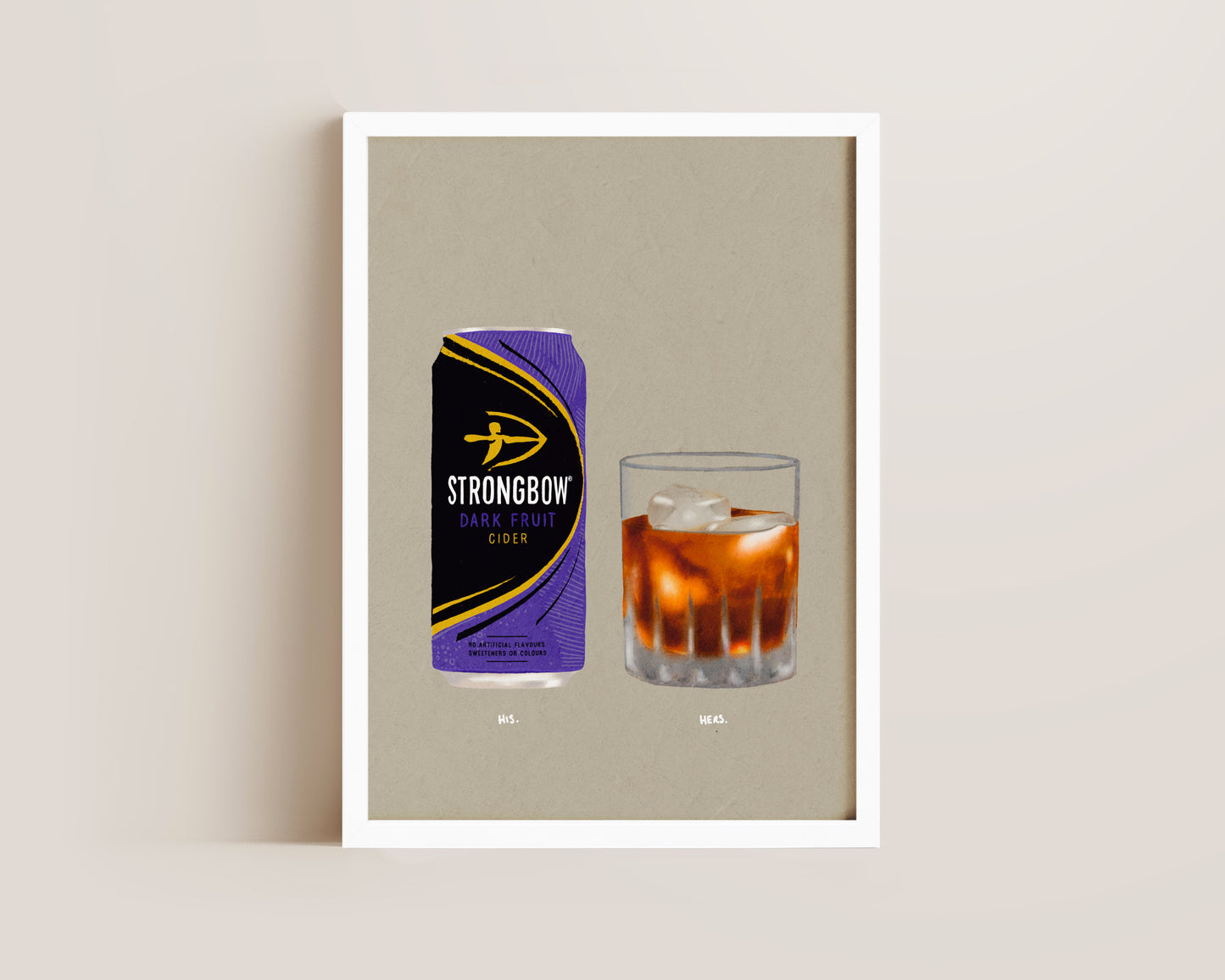 Strongbow Dark Fruits & Black Russian Print