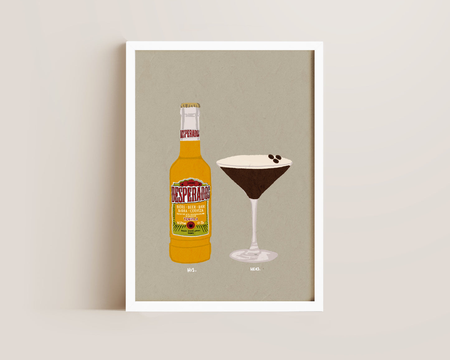 Desperados & Espresso Martini Print
