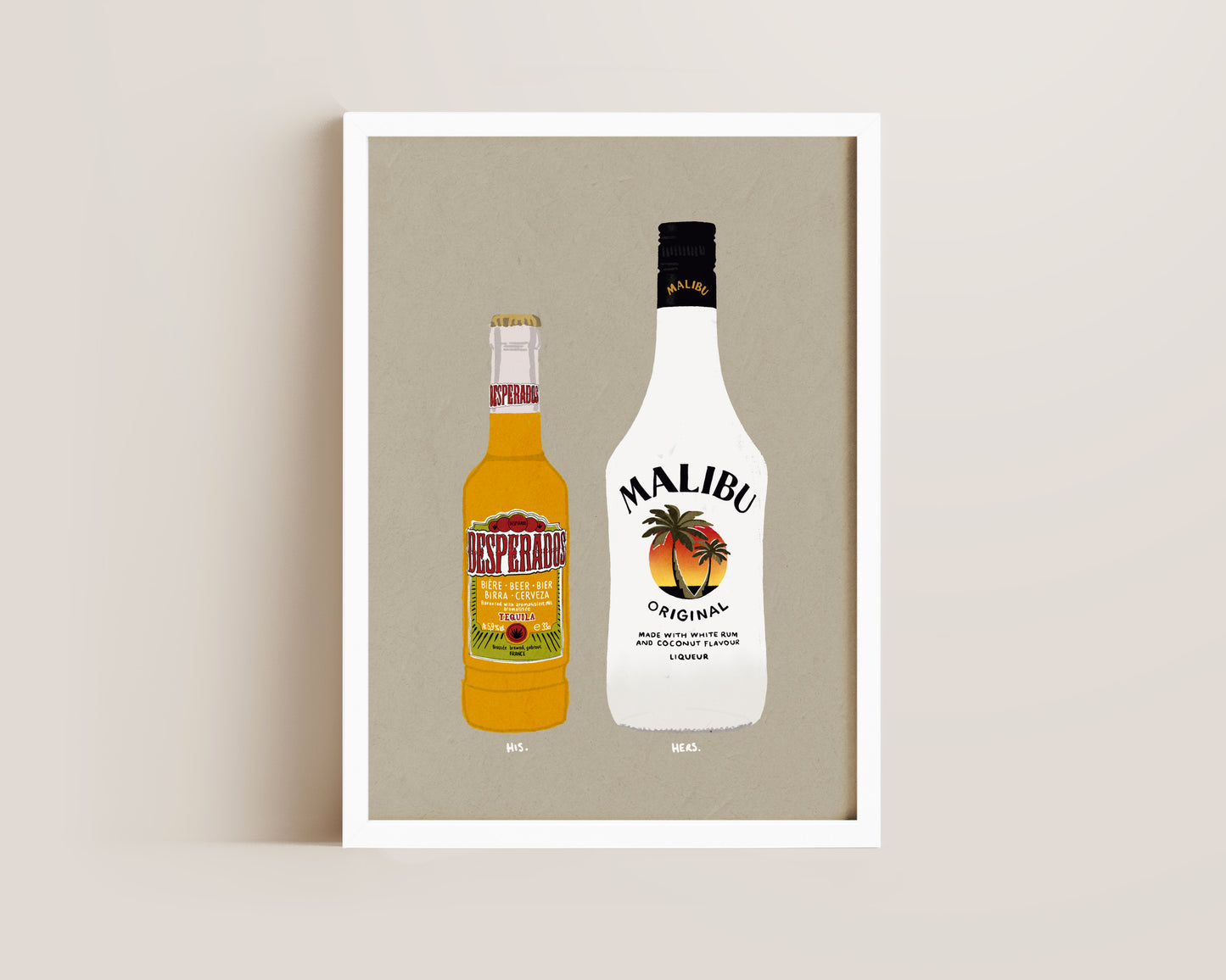 Desperados & Malibu Print
