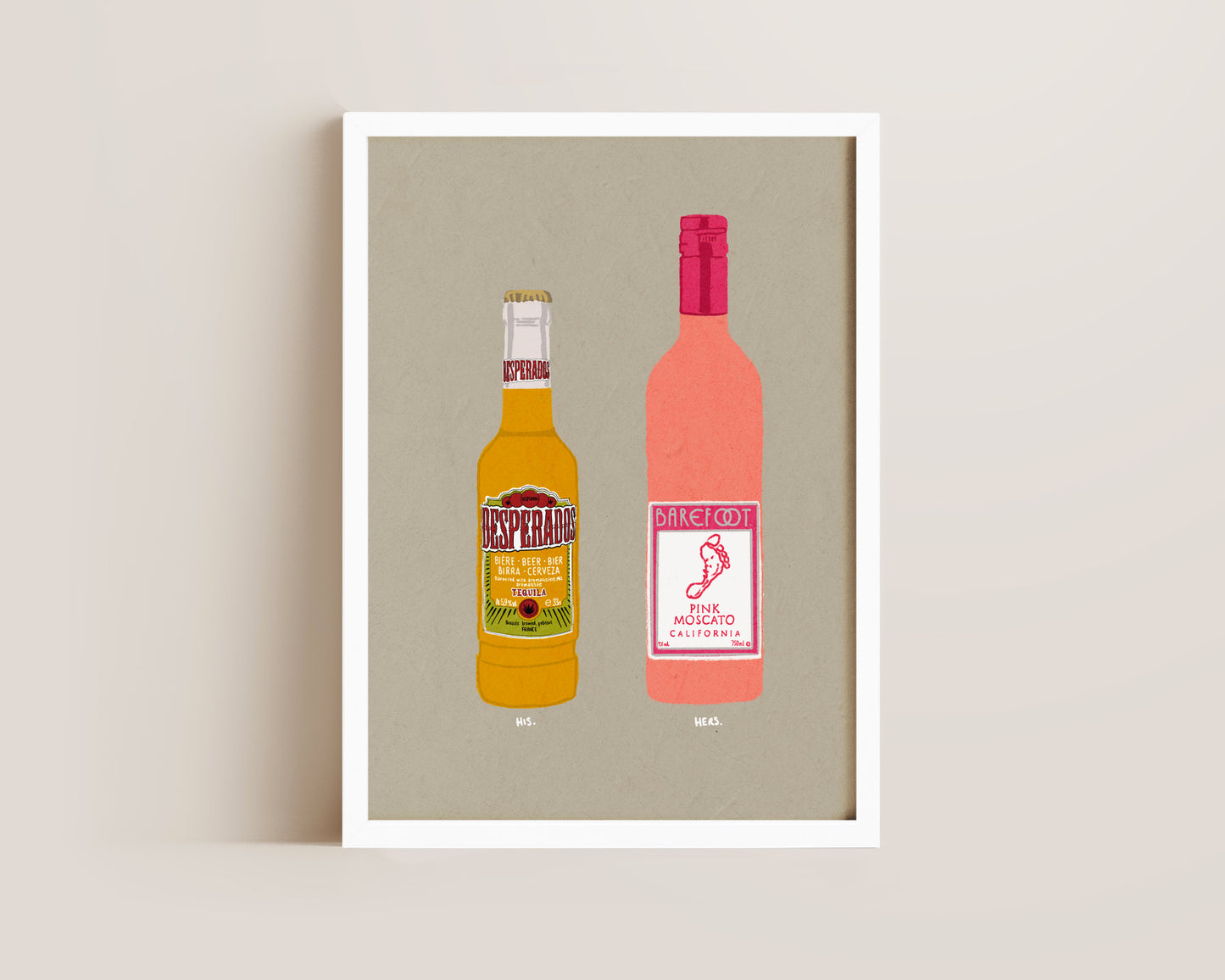 Desperados & Pink Moscato Print