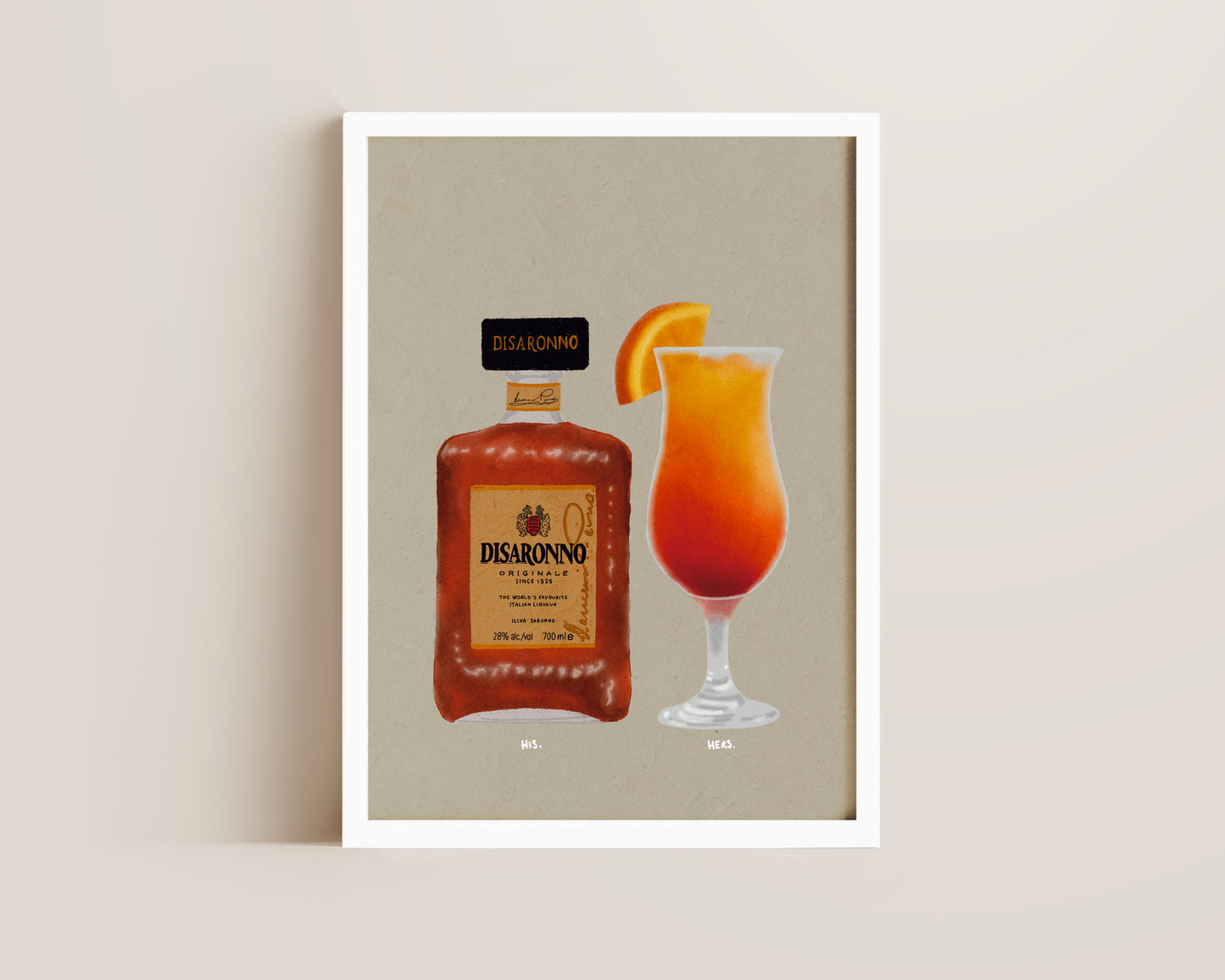Disaronno & Sex On The Beach Print