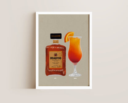 Disaronno & Sex On The Beach Print