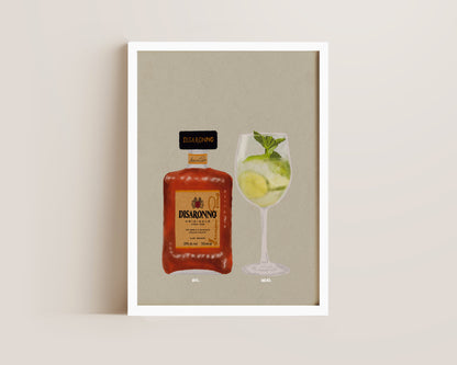 Disaronno & Hugo Spritz Print