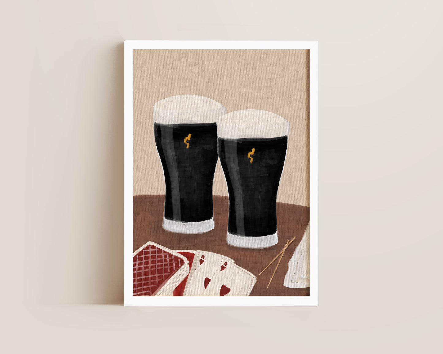 Black Stout Date Night Print