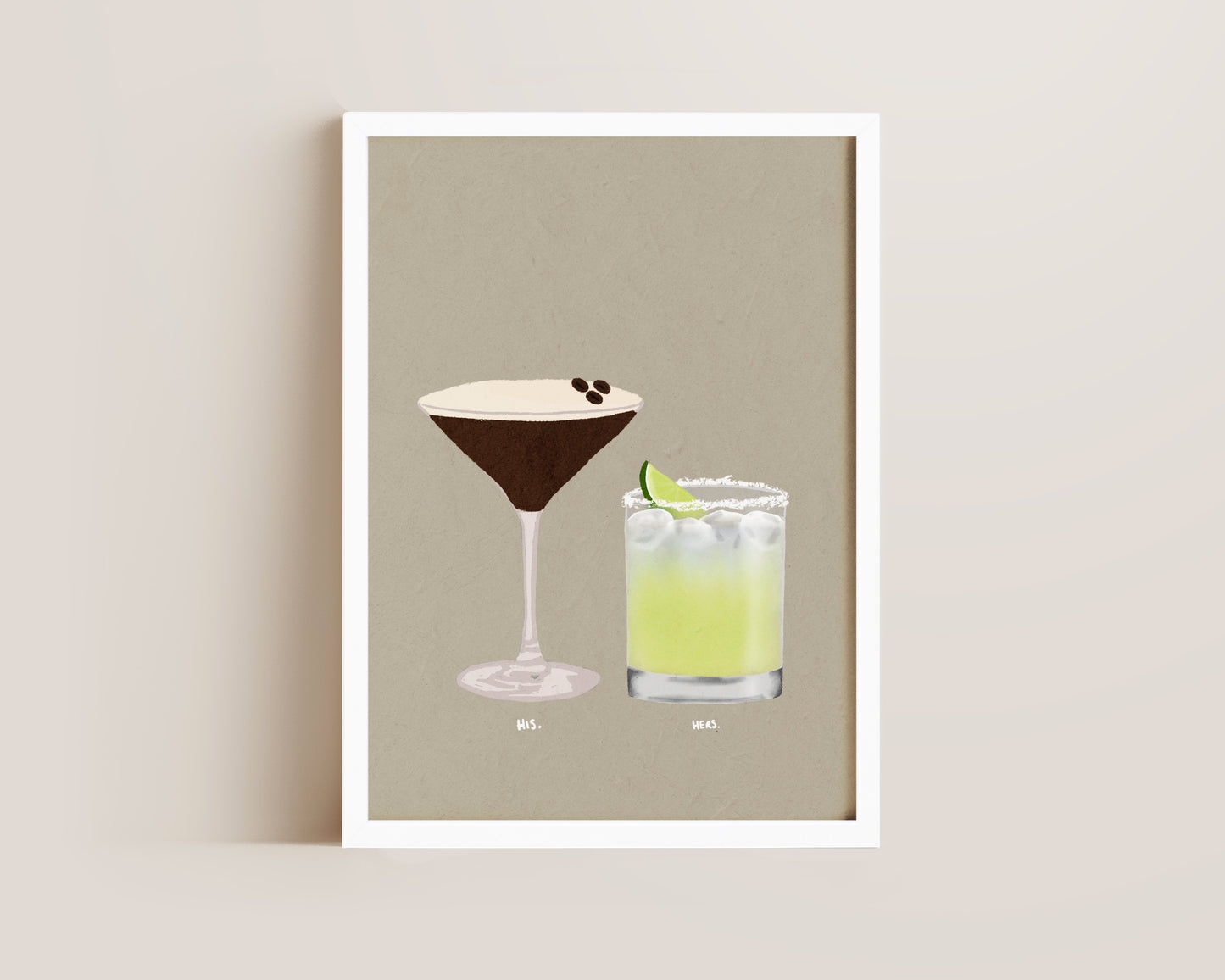 Espresso Martini & Tommy's Marg Print