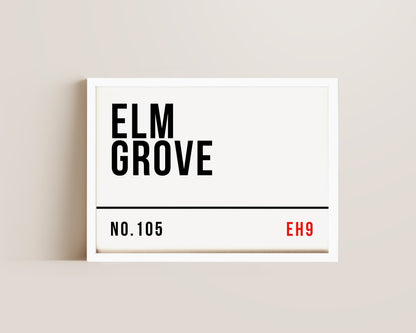 Custom Address Print