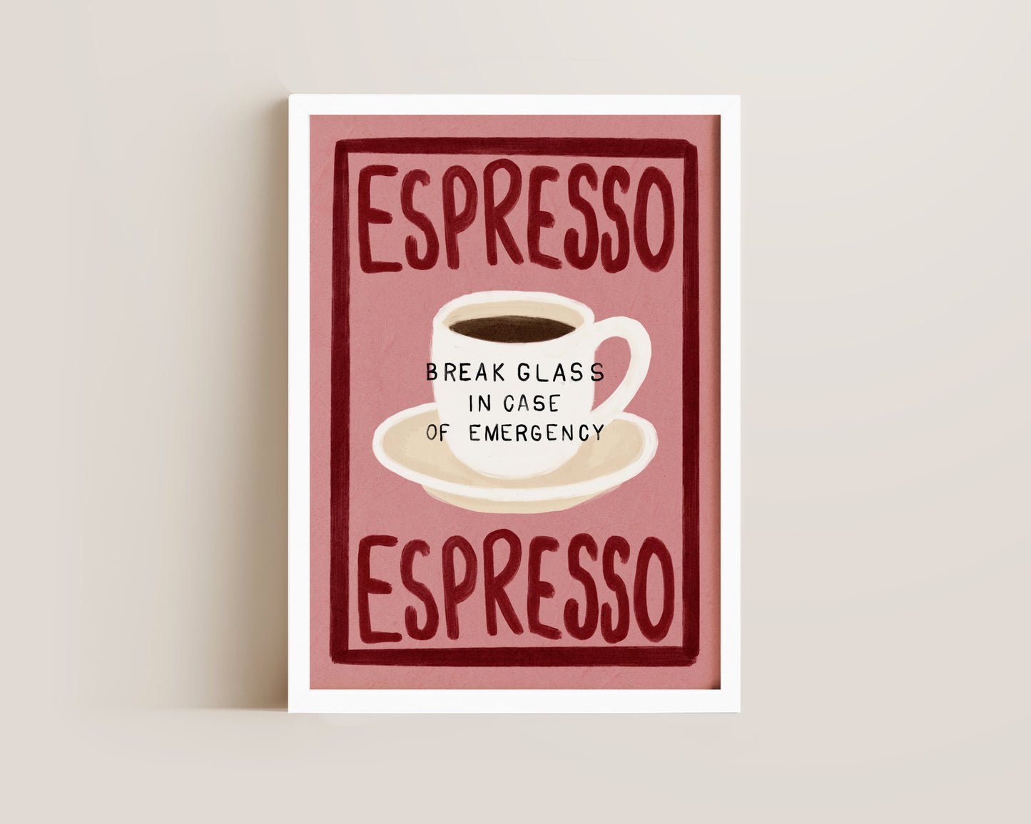 Emergency Espresso Print