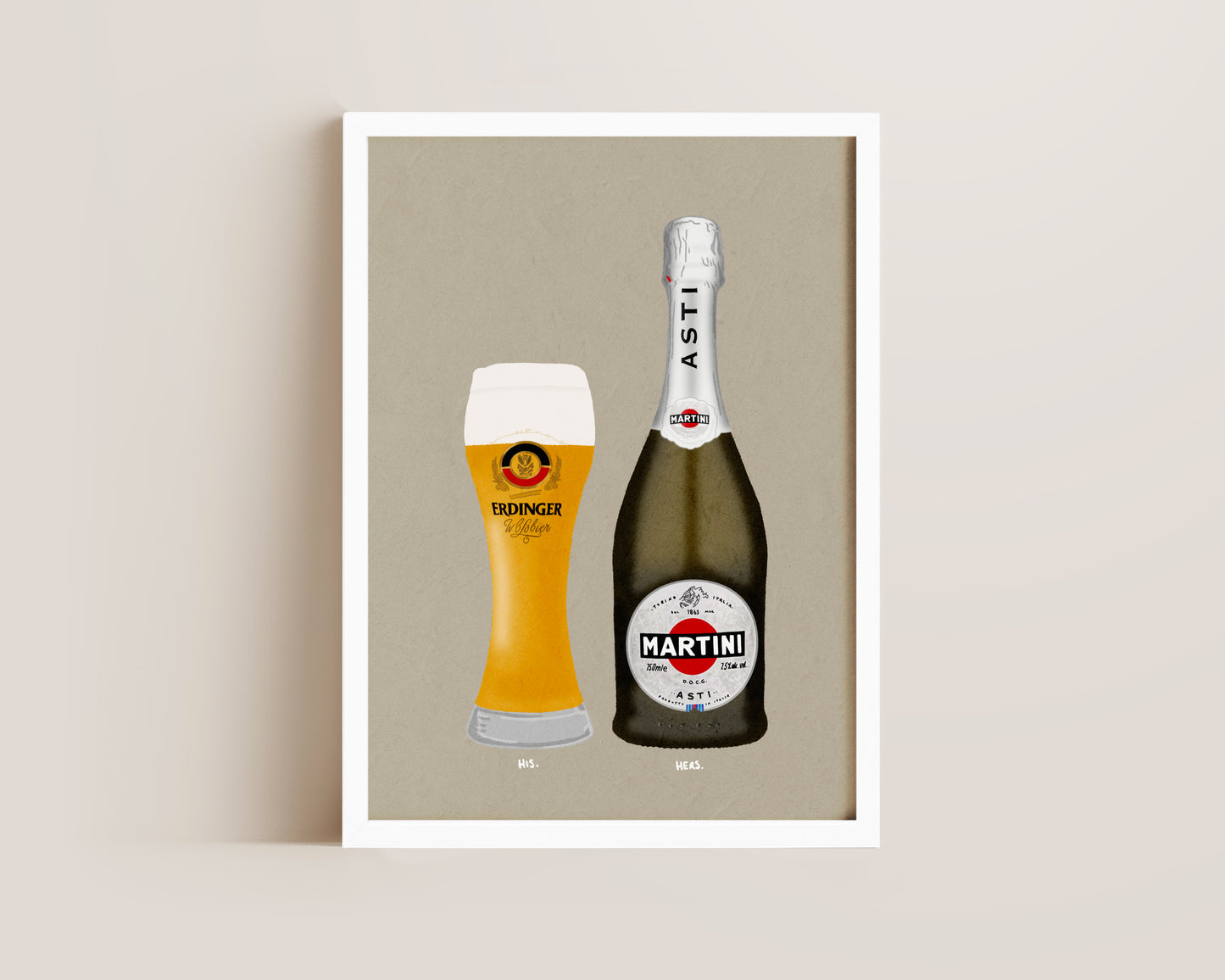 Erdinger & Asti Print
