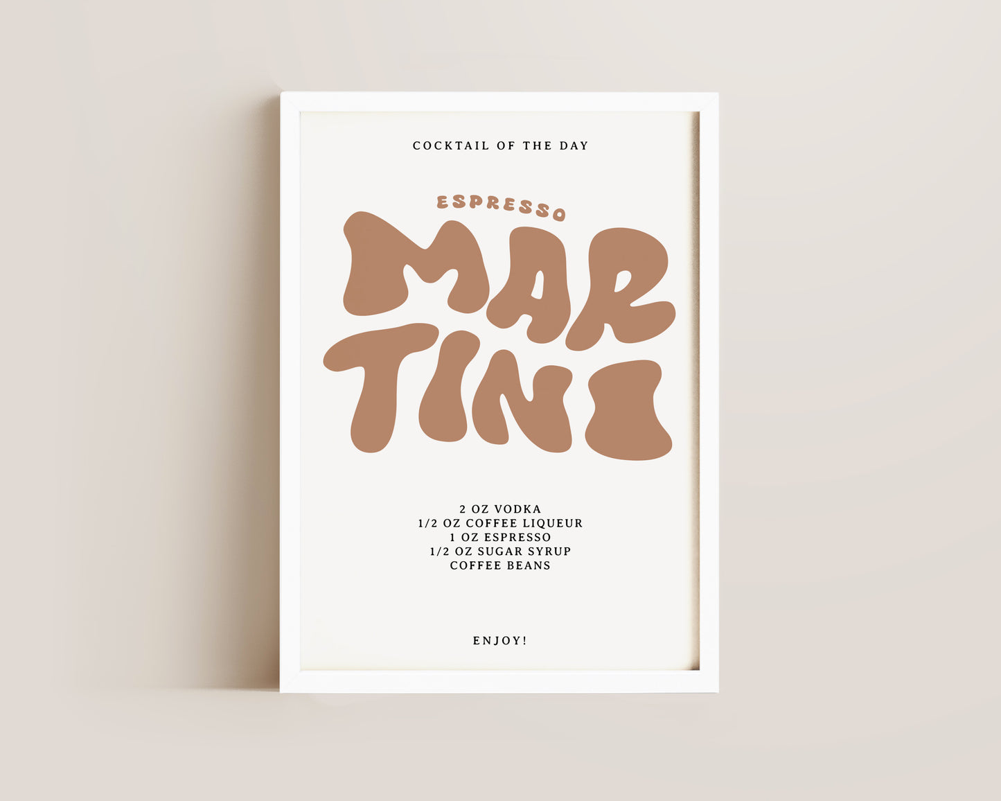 Espresso Martini Recipe Print