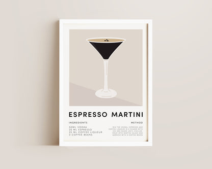 Espresso Martini Print