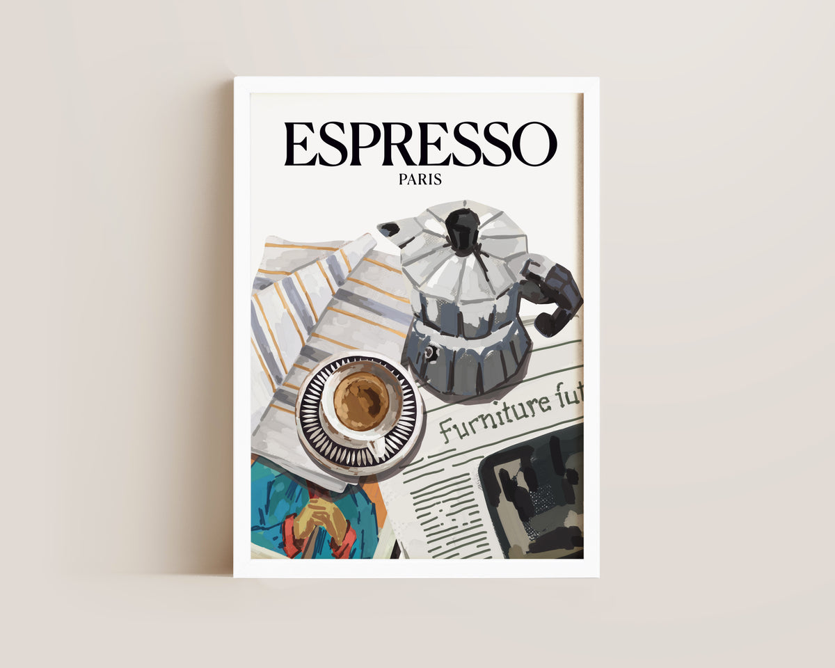 Paris Espresso Print