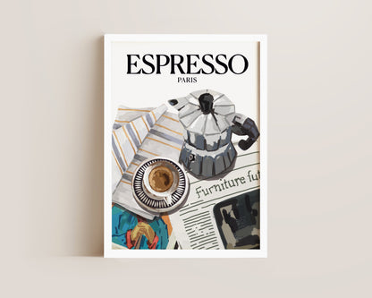 Paris Espresso Print