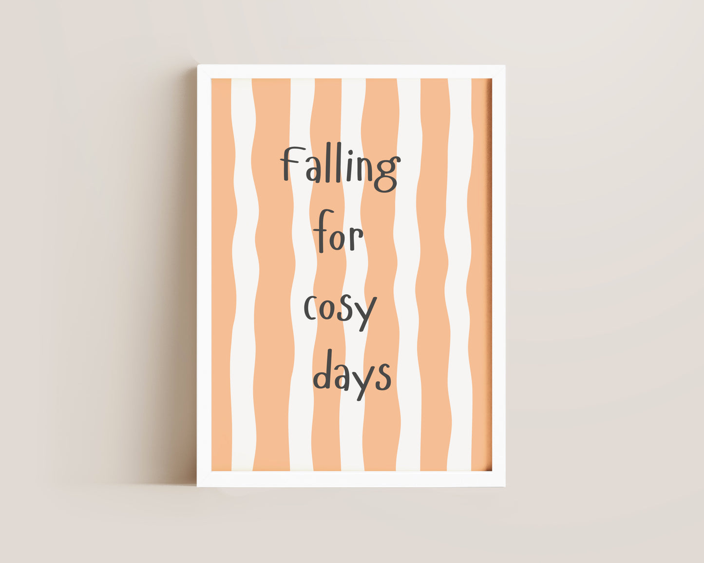 Falling For Cosy Days Print