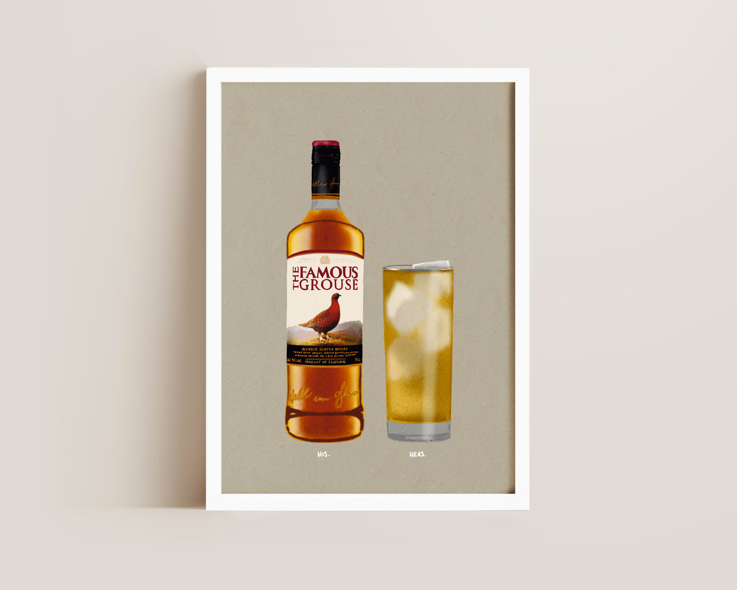 Famous Grouse & Vodka Redbull Print