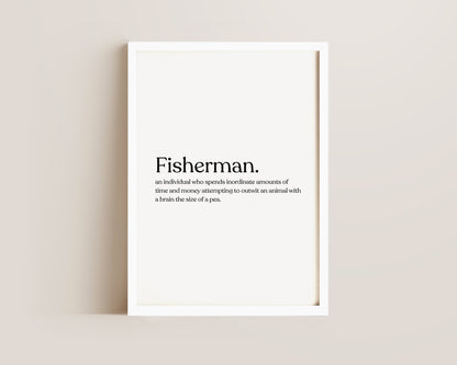 Fisherman Definition Print