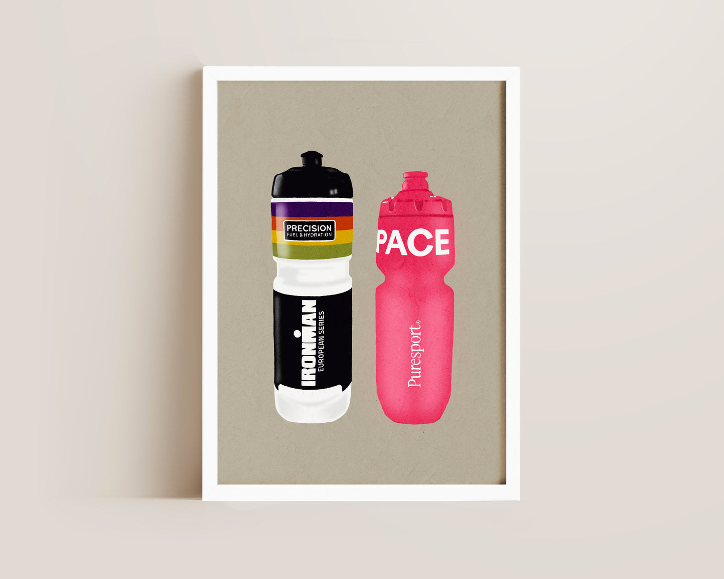His & Hers Water Bottles Print