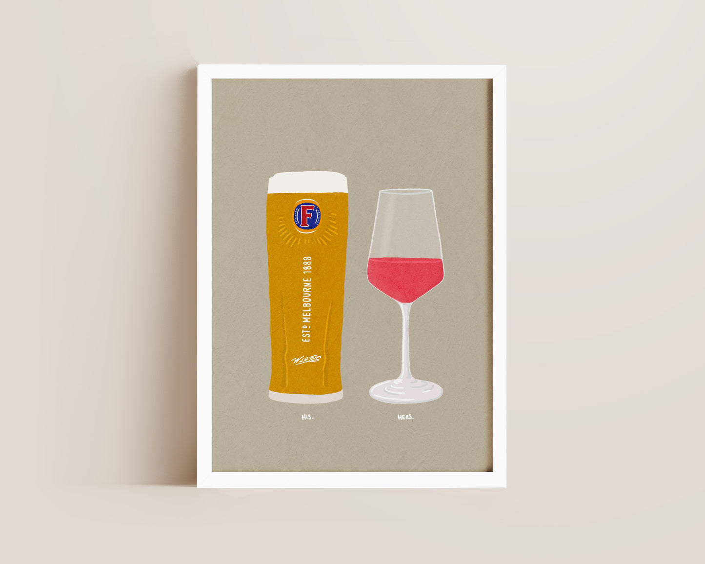 Fosters & Rose Print