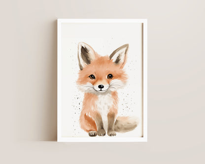Baby Fox Print