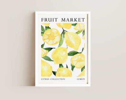 Fruit Market Lemon Print
