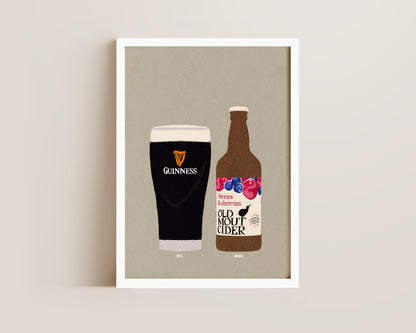 Guinness & Old Mout BC Print