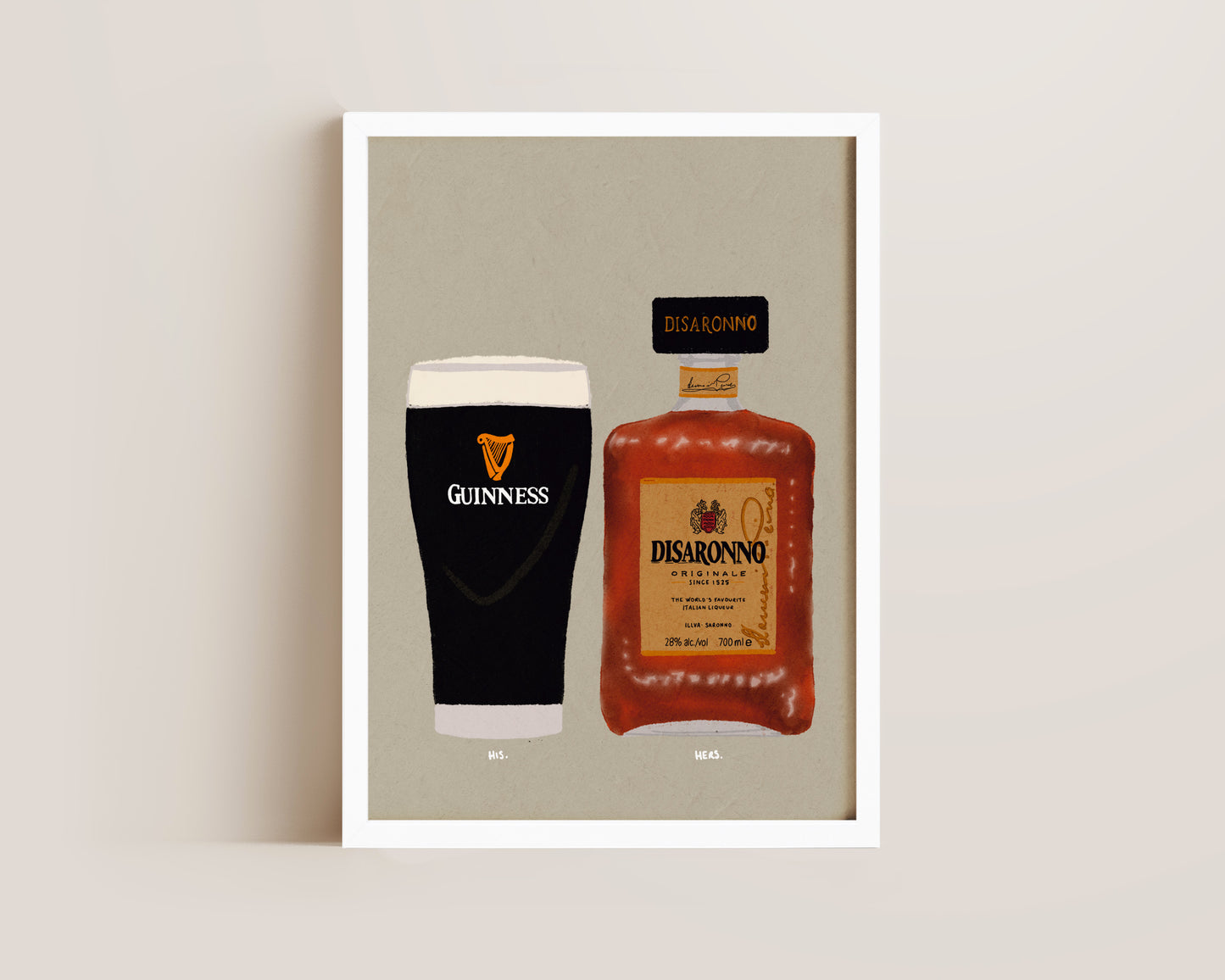 Guinness & Disaronno Print