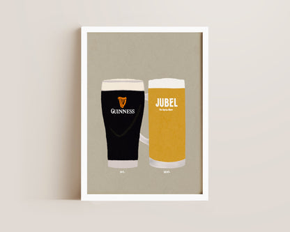Guinness & Jubel Print