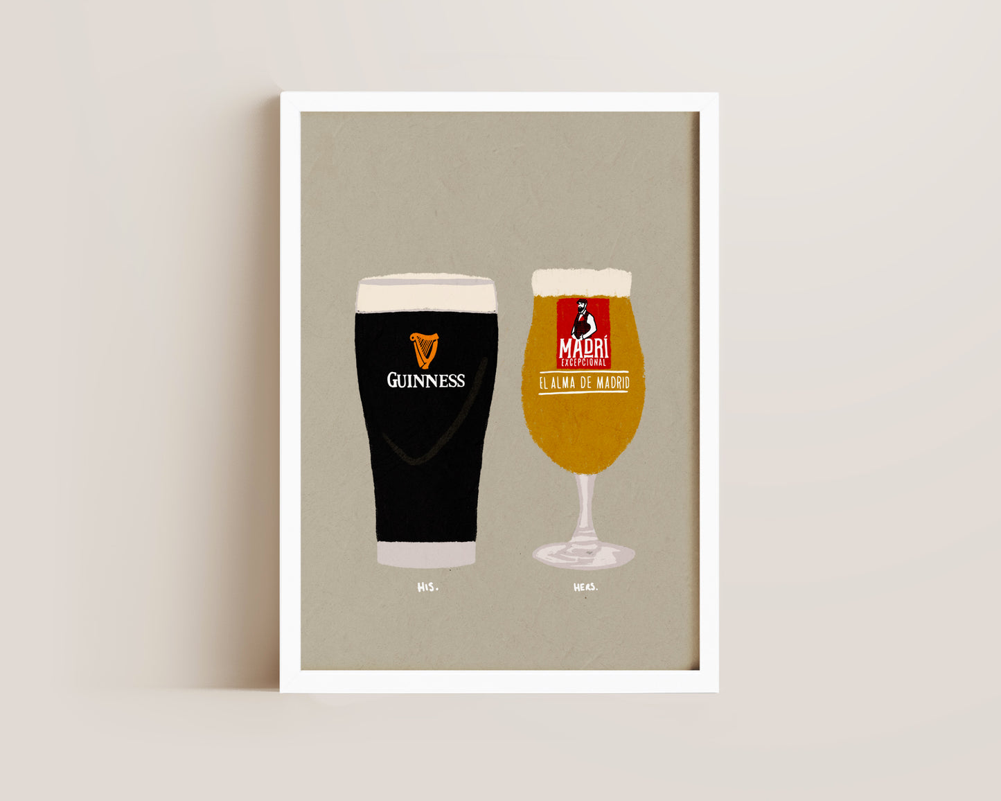 Guinness & Madri Print