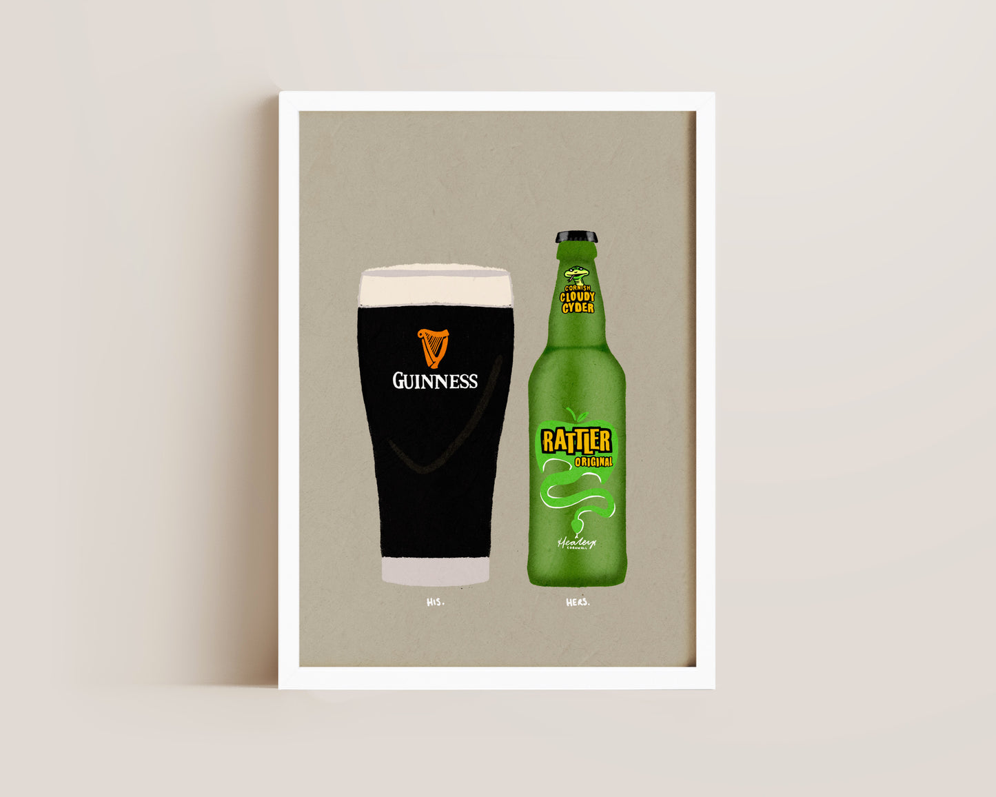 Guinness & Rattler Print