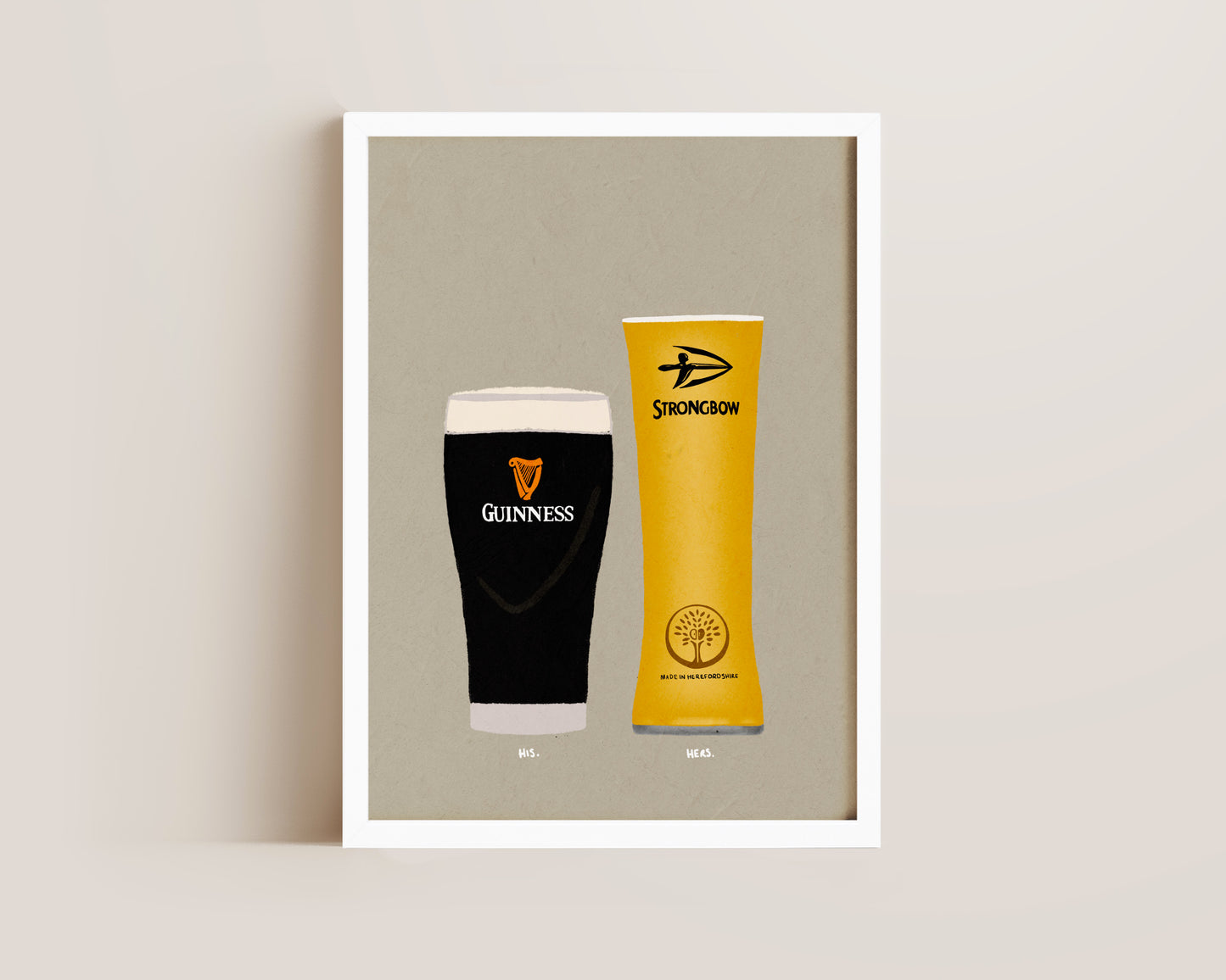 Guinness & Strongbow Print