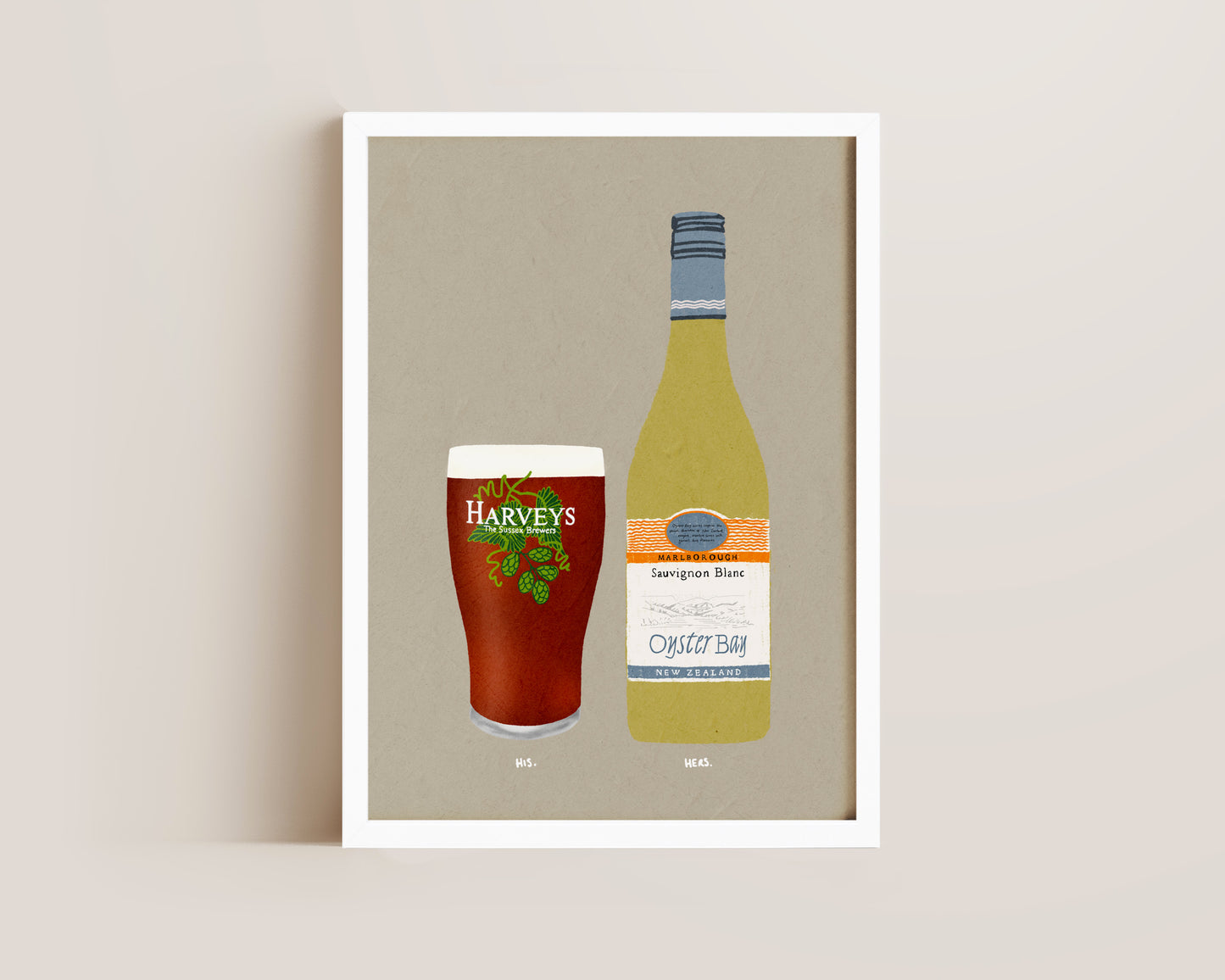 Harvey's & Oyster Bay Print